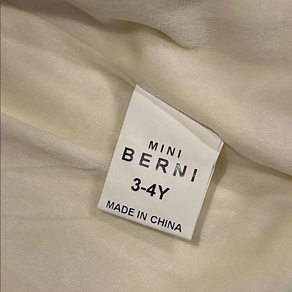 Mini BERNI Color Block Coat Childs size 3 to 4 years - Picture 7 of 13